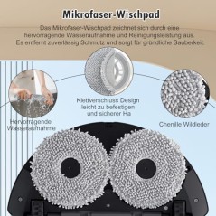 26-delt tilbehørssæt til Roborock QV 35A/QV 35S/QR598/QR798/Qrevo S Pro – børster, filtre, støvposer og viskerpuder