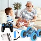 MidiVix RC Stuntbil 4WD – 2,4 GHz Dobbeltsidet 360° Drift Crawler med Forlygter og 90 min Spilletid
