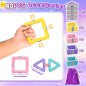 COOLJOYA Magnetiske Byggeklodser til Børn 2-8 År – Farverige Magneter Legetøj COOLJOYA Magnetiske Byggeklodser til Børn 2-8 År – Farverige Magneter Legetøj