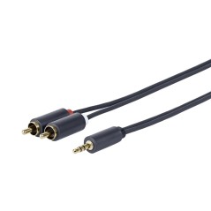 Vivolink 3.5MM - 2 X RCA M-M kabel