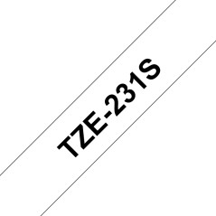 Brother TZE-231S lamineret tapepatron