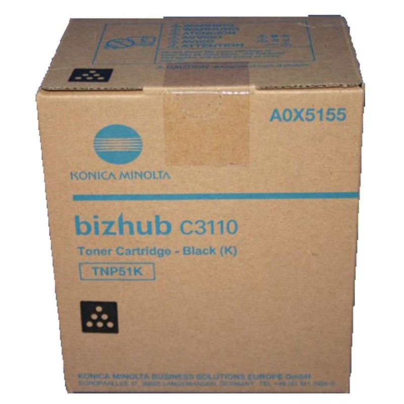 Konica Toner Black for C3110 Konica Toner Black for C3110
