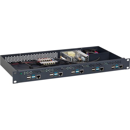 Rackmount til 5 Raspberry Pi 4 - RM-PI-T1