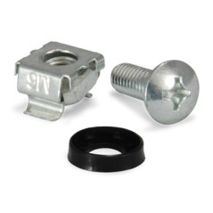 Equip M6 Cage Nut And Screw Set 50 - 50 stk