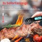 DOQAUS Digitalt Kødtermometer – 3s Øjeblikkelig Aflæsning, Foldbar Sonde, LCD, Auto ON/OFF til Grill & Madlavning DOQAUS Digitalt Kødtermometer – 3s Øjeblikkelig Aflæsning, Foldbar Sonde, LCD, Auto ON/OFF til Grill & Madlavning