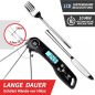 DOQAUS Digitalt Kødtermometer – 3s Øjeblikkelig Aflæsning, Foldbar Sonde, LCD, Auto ON/OFF til Grill & Madlavning DOQAUS Digitalt Kødtermometer – 3s Øjeblikkelig Aflæsning, Foldbar Sonde, LCD, Auto ON/OFF til Grill & Madlavning