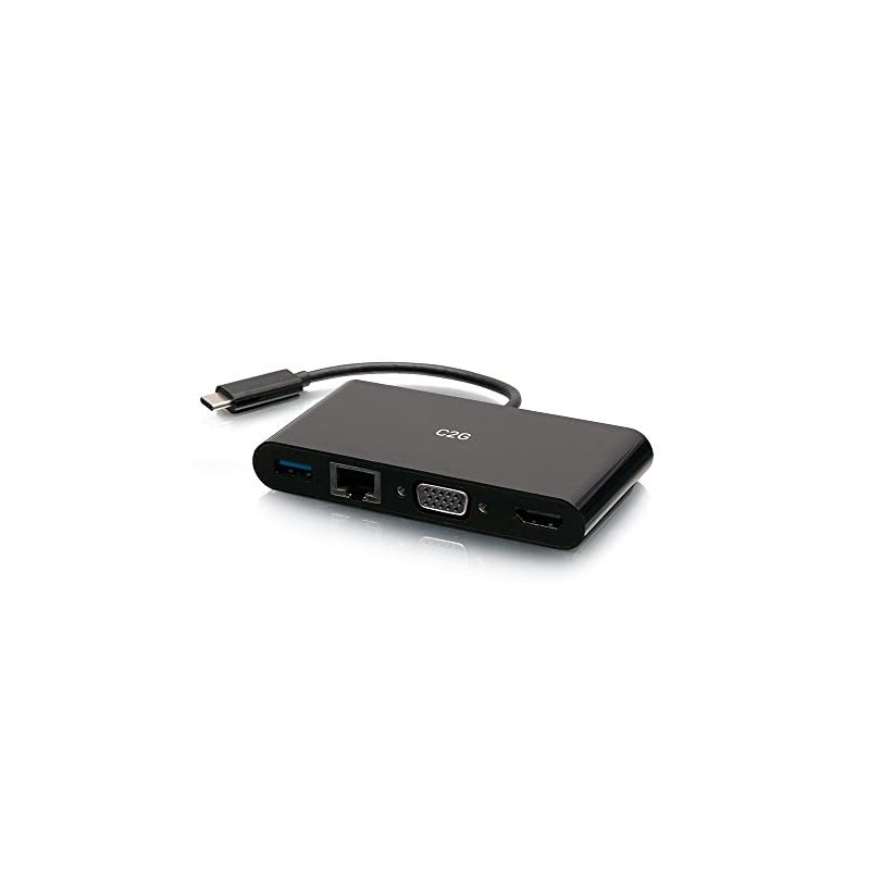 C2G Usb-C To Hdmi Vga Usb-A C2G Usb-C To Hdmi Vga Usb-A