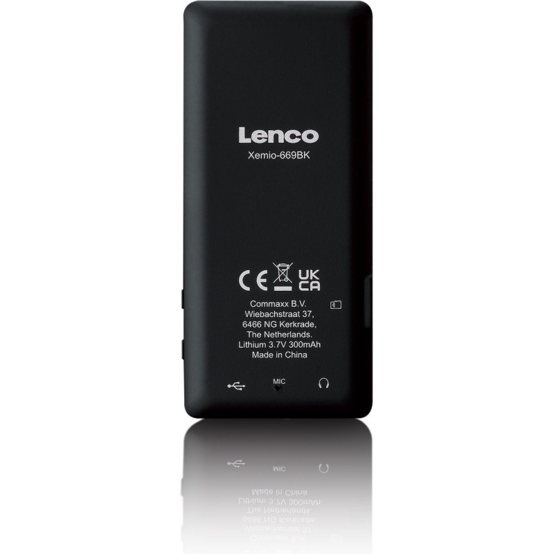 Lenco Mp3 Player 8 Gb Black Lenco Mp3 Player 8 Gb Black