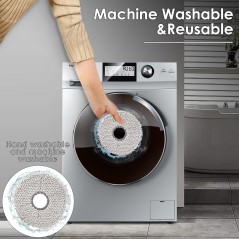 Ecovacs DEEBOT T30C Omni / T50 Pro Omni / X5 Pro Omni Mop Pads 12 pcs – compatible accessory