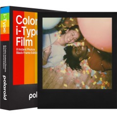 Polaroid Color Film I-Type Black Frame