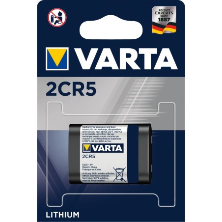 Kraftfuldt Varta 2CR5 Batteri - Varenr 06203301401 - Stabil og Langvarig Energi