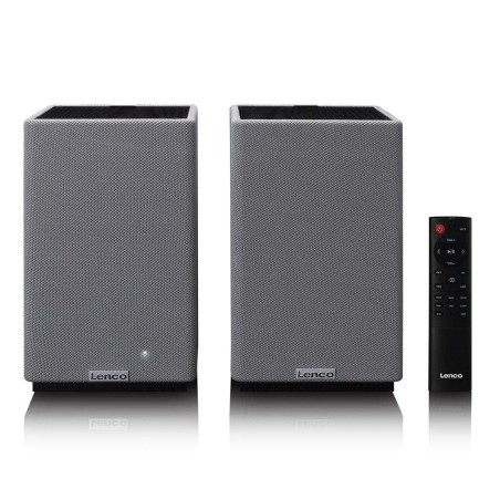 Lenco Loudspeaker Grey Black Wired