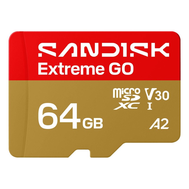 Sandisk Extreme Go 64 Gb Microsdxc Sandisk Extreme Go 64 Gb Microsdxc