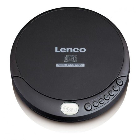 Lenco Cd Player Black Portable Cd