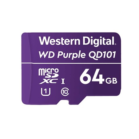 "Western Digital WD Purple SC QD101 WDD064G1P0C - Pålidelig og Højtydende Hukommelse til Overvågning"