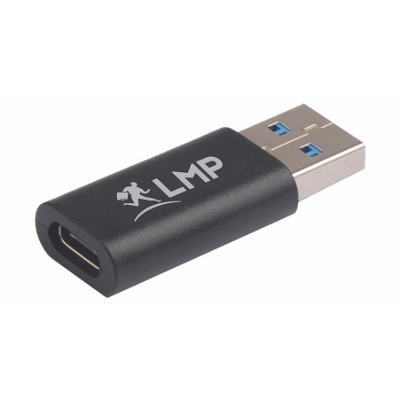 LMP USB-C f to USB A m - Hurtig og pålidelig tilslutning | Varenummer: LMP-USBC-USB-FM-B