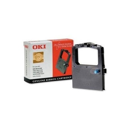 OKI Ribbon Black 9pin | Premium Kvalitet Printbånd 09002303
