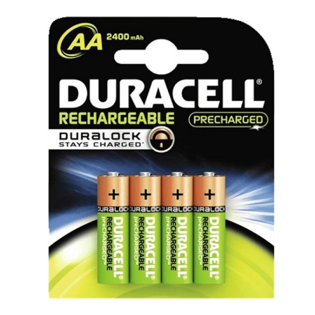 Duracell 4Xaa Rechargeable Battery Aa