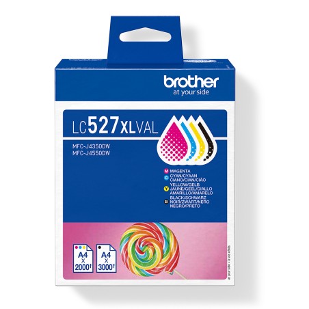 Brother LC527XLVAL VALUE PACK HIGH
