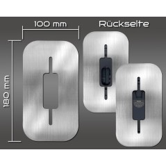 Reolink Doorbell Stålblænde – rustfrit dæksel – kompatibelt tilbehør