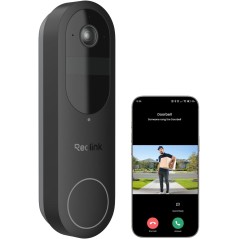 Reolink Video Doorbell Batteri – 2K WiFi dørklokke med kamera