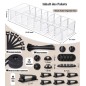 Cable Management Kit 255 Pieces – Cable Clips, Velcro Ties & Cable Box