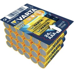 "Varta Battery LONGLIFE DE AAA - Durable & Reliable Power, 04103301124"