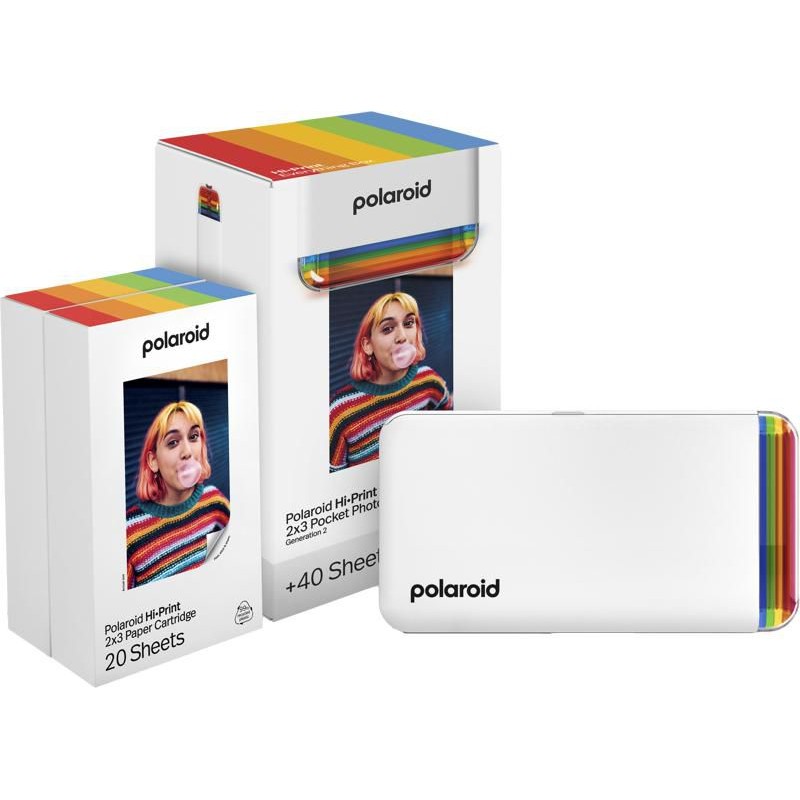 Polaroid Hi-Print Gen 2 E-Box White Polaroid Hi-Print Gen 2 E-Box White