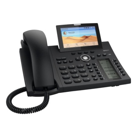 snom D385N Ip Phone Black 12 Lines