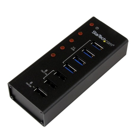 StarTech.com 4PT USB3 HUB PLUS 3 CHARGE PTS