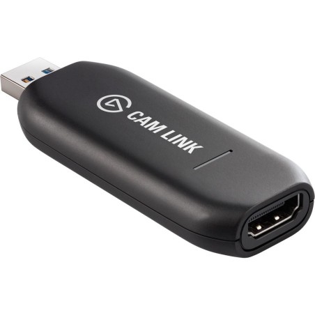 Elgato 4K Cam Link USB 30 - Professionel Kvalitet til Streaming og Optagelse - 10GAM9901