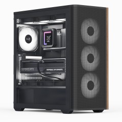 AeroCool D501A Midi Tower Black