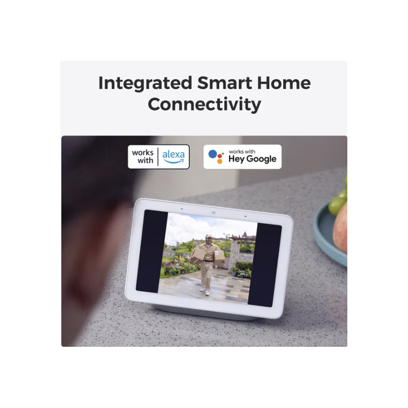 Reolink Video Doorbell 2K 4MP – Batteridrevet dørklokke med kamera, WiFi og tovejs lyd – Hvid Reolink Video Doorbell 2K 4MP – Batteridrevet dørklokke med kamera, WiFi og tovejs lyd – Hvid