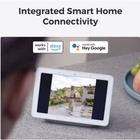 Reolink Video Doorbell 2K 4MP Hvid – Smart dørklokke med kamera