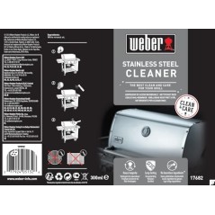 Weber Rengøringsmiddel til Rustfrit Stål 300 ml