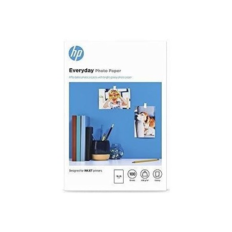 HP Everyday Photo Paper - 100 x 150 mm, 100 ark - Perfekte print til minder!