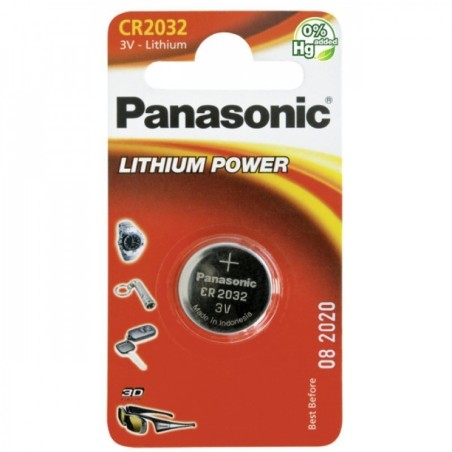 Panasonic Knapcellebatterier CR2032