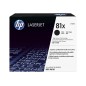 HP 81X Sort 25000 sider Toner CF281X