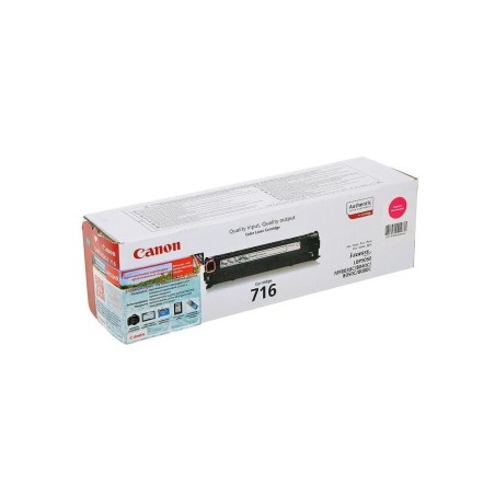 Canon 716 Magenta Toner - 1500 Sider - Kvalitet og Holdbarhed til Dit Print!