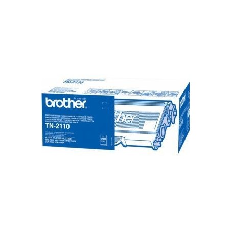 Brother TN 2110 Sort 1500 sider Toner