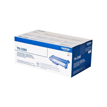 Brother TN 3380 Sort Toner - 8000 Sider | Holdbarhed & Kvalitet - Varenr: 4977766708906
