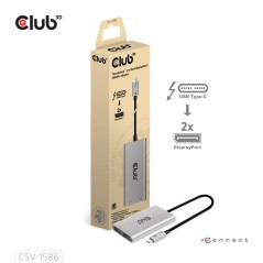 Club3D Interface Hub Thunderbolt 3
