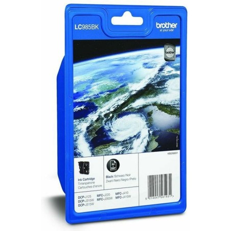 Brother LC 985BK Sort 300 sider Blæk