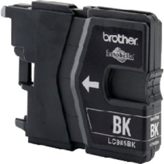 Brother LC 985BK Sort Blæk - 300 Sider af Høj Kvalitet til Optimal Udskrivning