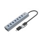 Conceptronic 7-Port Usb 3.0 Hub, 5Gbps, Conceptronic 7-Port Usb 3.0 Hub, 5Gbps,