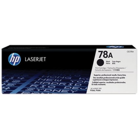HP 78A Sort Toner CE278A - 2100 Siders Kvalitet til Din Printer - Varenummer: 0884420588702