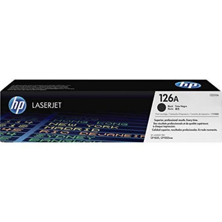 HP 126A Sort Toner CE310A - 1200 Sider Kvalitet og Pålidelighed til Dit Etablerede Behov