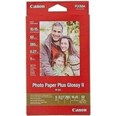 Canon Glossy II PP-201 Fotopapir 100 x 150 mm 50ark 2311B003