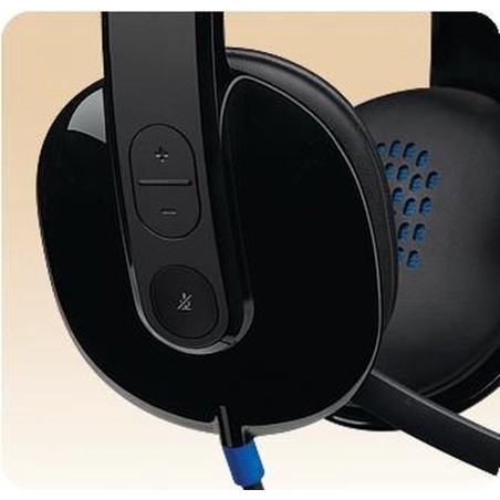 Logitech USB Headset H540 - Komfortabelt Kabling Headset med Klar Lyd og Erhvervsvenligt Design | Varenummer: 5099206038868