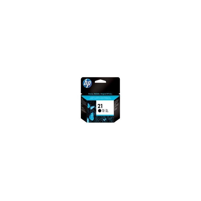 HP 21 Sort 190 sider Blæk C9351AE HP 21 Sort 190 sider Blæk C9351AE